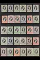 BRITISH COMMONWEALTH OMNIBUS ISSUES  1953 CORONATION Complete Superb Never Hinged Mint Collection On Stock Pages, Very F - Andere & Zonder Classificatie