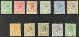 1921  Geo V Set Complete, Wmk Script CA, SG 115/125, Very Fine Mint. (11 Stamps) For More Images, Please Visit Http://ww - Other & Unclassified