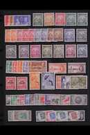 1937-52 KGVI FINE MINT COLLECTION.  A Complete "Basic" Mint Collection From Coronation To Centenary Set, SG 245/88 Plus  - Barbades (...-1966)