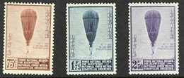 1932  Balloon Complete Set (SG 621/23, Michel 344/46, COB 353/55), Never Fine Mint, Very Fresh. (3 Stamps) For More Imag - Andere & Zonder Classificatie