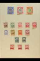 1865-1962 CLEAN COLLECTION ON ALBUM PAGES  A Mint And Used Collection Which Includes 1865-1903 To 6d Used Both Shades An - Bermudas