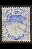 1912 VARIETY.  2½d Blue Ship, Watermark "INVERTED & REVERSED" Variety, SG 48y, Fine Used. A Seldom Seen Stamp! For More  - Bermuda