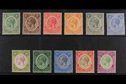 1922-33  KGV Watermark SCA Complete Set, SG 126/37, Fine Mint, Fresh Colours. (11 Stamps) For More Images, Please Visit  - Brits-Honduras (...-1970)