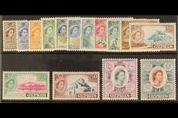 1955-60  Definitives Complete Set, SG 173/87, Never Hinged Mint. (15 Stamps) For More Images, Please Visit Http://www.sa - Altri & Non Classificati