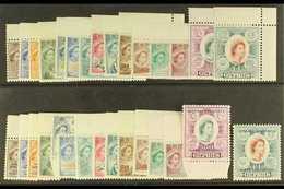 1955-61 DEFINITIVE SETS  1955-60 And 1960-61 Both Definitive Sets Complete, SG 173/202, Never Hinged Mint. (30 Stamps) F - Other & Unclassified