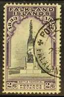 1933  2s6d Black & Violet Centenary, SG 135, Fine Used ( 1 Stamps) For More Images, Please Visit Http://www.sandafayre.c - Falklandinseln