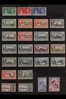 1937-64 FINE MINT COLLECTION  Presented On A Pair Of Stock Pages That Includes 1938-50 Pictorial Definitive Set To 2s6d, - Islas Malvinas