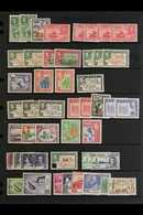 1937- 55 FINE MINT KGVI COLLECTION  Incl. 1938-55 Set With All Die And Most Perf Changes, All Commemorative Sets Etc. (4 - Fidschi-Inseln (...-1970)