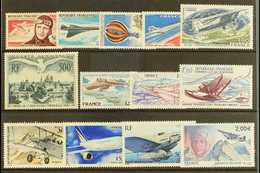 1947/2005  Group Of Airmail Issues, Incl. 1947 500f U.P.U. Issue, Yvert 20, 34, 43, 45, 49/51, 54, 56, 62/4, 68, All Nev - Otros & Sin Clasificación