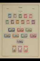 CHAD  1924-1933 FINE MINT All Different Collection. With 1924-33 Most Values To 5f, 1925-27 Surcharge Range To 3f On 5f, - Sonstige & Ohne Zuordnung