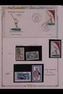 POLYNESIA - SPORT TOPICAL COLLECTION  1960-1998 (mostly Pre-1980) Very Fine Collection Of Never Hinged Mint Stamps And F - Altri & Non Classificati