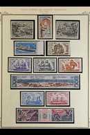 T.A.A.F  1963-85 NEVER HINGED MINT AIR POST COLLECTION. An Attractive, ALL DIFFERENT Collection Presented In Mounts On A - Altri & Non Classificati