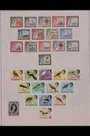 1953-1976 COMPLETE MINT QEII COLLECTION  Presented Neatly On Album Pages, All Different, Complete From 1953 Coronation T - Gambia (...-1964)