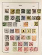 BADEN  1851 - 1868 Extensive Mint And Used Collection With Much Above Average Condition And Including 1851 Set Including - Autres & Non Classés