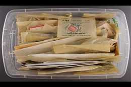 UNCHECKED SHOE-BOX SORTER  A Mint, Never Hinged Mint, But Mostly Used Accumulation In Glassine & Commercial Envelopes. U - Other & Unclassified
