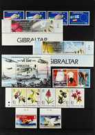 1994-1999 COMPREHENSIVE NEVER HINGED MINT COLLECTION  On Stock Pages, All Different Complete Sets & Mini-sheets, Se-tena - Gibilterra