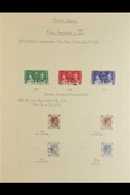 1937-1949 COMPREHENSIVE FINE USED COLLECTION  An Attractive & Comprehensive, All Different, Complete For The Basic Issue - Altri & Non Classificati