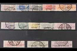 OLTRE GIUBA  POSTAGE DUES 1925 Set Complete, Sass S9, Superb Used. (13 Stamps) For More Images, Please Visit Http://www. - Other & Unclassified