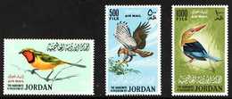 1964  Air Birds Complete Set, SG 627/629, Never Hinged Mint, Fresh. (3 Stamps) For More Images, Please Visit Http://www. - Jordanien