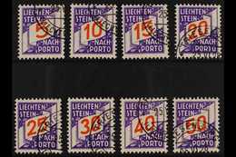 POSTAGE DUE  1928 Complete Set, SG D84/D91, Very Fine Used. (8 Stamps) For More Images, Please Visit Http://www.sandafay - Autres & Non Classés