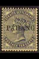 PAHANG  1889 10c Slate, Ovptd "PAHANG", SG 3, Very Fine And Fresh Mint. For More Images, Please Visit Http://www.sandafa - Sonstige & Ohne Zuordnung