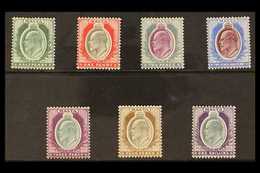 1903-04  KEVII (wmk Crown CA) Complete Set, SG 38/44, Very Fine Mint (7 Stamps) For More Images, Please Visit Http://www - Malte (...-1964)