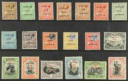 1928  St Paul Set Overprinted Postage And Revenue, SG 174-192, Very Fine Mint. (19 Stamps) For More Images, Please Visit - Malte (...-1964)