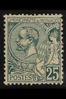 1891  25c Pale Grey-green Prince Albert, SG 16a, Mint, Heavy Hinge Remainder, Otherwise Fine. For More Images, Please Vi - Altri & Non Classificati