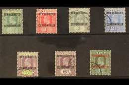 1910  Set Complete, SG 10/16, Fine Used (7 Stamps) For More Images, Please Visit Http://www.sandafayre.com/itemdetails.a - Other & Unclassified