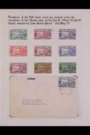 ENGLISH: 1938 GOLD CURRENCY ISSUE - STUDY COLLECTION  Written Up On Pages Incl. Mint And Used Shades To 2f, 1f Block Of  - Otros & Sin Clasificación