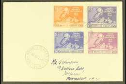 FRENCH 1949  UPU Set, SG F77/80, On Neat Plain First Day Cover, From Port Vila. For More Images, Please Visit Http://www - Altri & Non Classificati