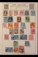 1862-1952 ATTRACTIVE FINE USED COLLECTION  With Many Better Stamps On Leaves, Mostly All Different, Includes 1862-64 1d  - Andere & Zonder Classificatie