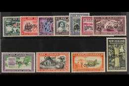 OFFICIAL  1940 Centennial Complete Set, SG O141/51, Very Fine Mint, Most Values Never Hinged. (11 Stamps) For More Image - Andere & Zonder Classificatie