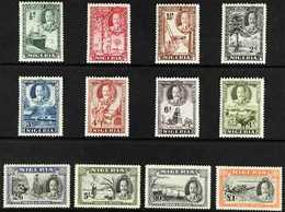 1936  Pictorials Complete Set, SG 34/45, Very Fine Mint, Very Fresh. (12 Stamps) For More Images, Please Visit Http://ww - Nigeria (...-1960)
