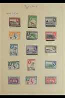 1934-1969 INTERESTING "OLD TIME" COLLECTION.  An Original, Unpicked, Mint & Used Collection Presented On A Variety Of Al - Nyasaland (1907-1953)