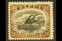 1907  2s 6d Black And Chocolate, Large Papua, Wmk Sideways, SG 48, Very Fine And Fresh Mint. For More Images, Please Vis - Papouasie-Nouvelle-Guinée