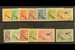 1931  Air Mail Overprint Set Complete, SG 137/49, Very Fine And Fresh Mint. (13 Stamps) For More Images, Please Visit Ht - Papua-Neuguinea