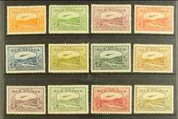 1939  Bulolo Goldfields Air Set Complete From ½d To 5s, SG 212/223, Very Fine Mint. (12 Stamps) For More Images, Please  - Papua Nuova Guinea