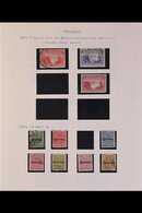 1892-1919 ALL DIFFERENT COLLECTION  Mint And Used (mostly Used). With 1892-94 To 6d, 1896-97 To 2s, 1896 (Cape Overprint - Autres & Non Classés