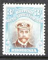 1913-19  3s Brown & Blue Admiral Die II Perf 14, SG 236b, Fine Mint, Very Fresh. For More Images, Please Visit Http://ww - Sonstige & Ohne Zuordnung