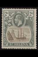 1922-37  2d Grey And Slate With "BROKEN MAINMAST", SG 100a, Very Fine Mint. For More Images, Please Visit Http://www.san - Isola Di Sant'Elena