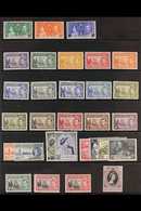 1937-53 COMPLETE FINE MINT COLLECTION  An Attractive All Different Collection Which Includes A Complete "Basic" Run From - Isla Sta Helena