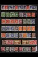 1891-1951 MINT RANGES ON STOCKLEAVES  With QV And KEVII To To 1s, KGV To 2s6d (3), KGVI To 1s (2). Mainly Fine And Fresh - St.Lucia (...-1978)