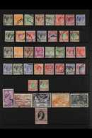 1948-91 USED COLLECTION  A Most Useful, Used Collection Collection That Includes Both KGVI Perf Sets, 1955-59 Pictorial  - Singapur (...-1959)