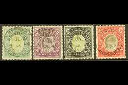 1904  1r. To 5r., SG 41/44, Fine Cds Used. (4 Stamps) For More Images, Please Visit Http://www.sandafayre.com/itemdetail - Somaliland (Protectorate ...-1959)