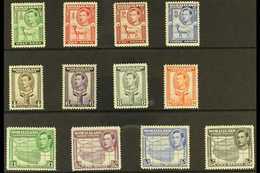 1938  "Portrait To Left" Definitive Complete Set, SG 93/104, Never Hinged Mint (12 Stamps) For More Images, Please Visit - Somaliland (Protectoraat ...-1959)