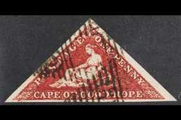 CAPE OF GOOD HOPE  1863-64 1d Deep Carmine-red, SG 18, Used With 3 Good / Large Margins, Fabulous Bright Appearance & Cr - Sin Clasificación