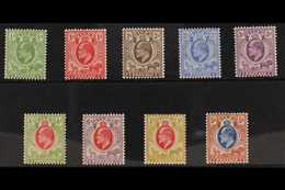 ORANGE RIVER COLONY  1903-04 (wmk Crown CA) KEVII Complete Set, SG 139/47, Very Fine Mint. Fresh And Attractive. (9 Stam - Unclassified