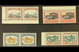 1927  (Recess Printed, Perf 14) 2d, 3d, 1s And 2s6d, SG 34/37, Very Fine Mint. (4 Pairs) For More Images, Please Visit H - Non Classés