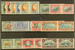 1937-9  Commem. Sets Incl. Coronation, Voortrekker Memorial Fund & Commemoration Sets Plus 1939 Huguenots Set, SG 71/5,  - Zonder Classificatie